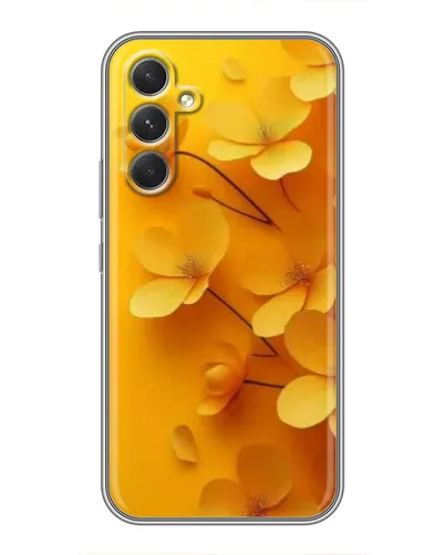 Чехол для TECNO Camon 50 Pro с картинкой «Золотые лепестки» Чехол для TECNO Camon 50 Pro с картинкой «Золотые лепестки»