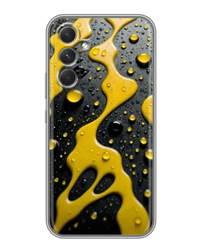 Чехол для TECNO Camon 50 Pro с картинкой «Жидкое желтое золото» Чехол для TECNO Camon 50 Pro с картинкой «Жидкое желтое золото»