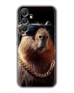 Чехол для TECNO Camon 50 Pro с картинкой «Капибара золотая цепь» Чехол для TECNO Camon 50 Pro с картинкой «Капибара золотая цепь»