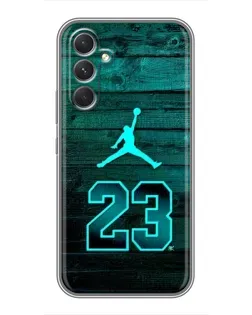 Чохол для TECNO Camon 50 з картинкою «Jordan Cyan 23»