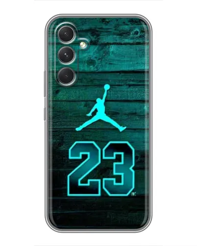 Чохол для TECNO Camon 50 з картинкою «Jordan Cyan 23» Чохол для TECNO Camon 50 з картинкою «Jordan Cyan 23»