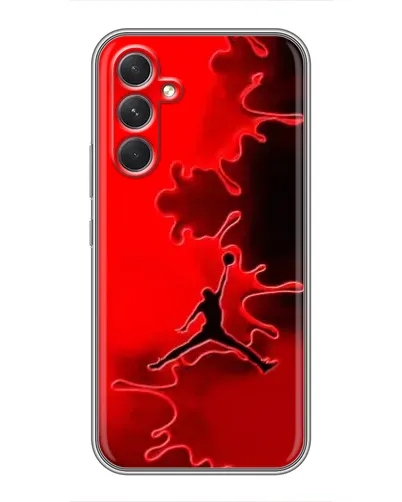 Чохол для TECNO Camon 50 з картинкою «Jordan Red Smoke» Чохол для TECNO Camon 50 з картинкою «Jordan Red Smoke»