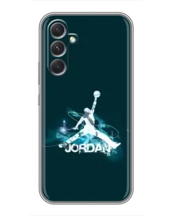 Чохол для TECNO Camon 50 з картинкою «Jordan Blue Fire»