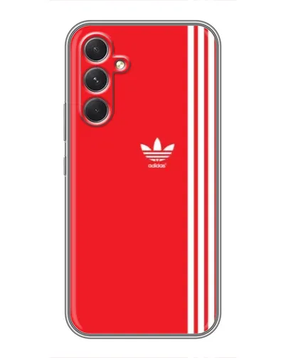 Чохол для TECNO Camon 50 з картинкою «Червоний мінімалізм Adidas» Чохол для TECNO Camon 50 з картинкою «Червоний мінімалізм Adidas»
