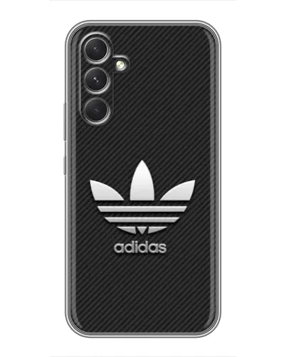 Чохол для TECNO Camon 50 з картинкою «Adidas Карбонова текстура» Чохол для TECNO Camon 50 з картинкою «Adidas Карбонова текстура»
