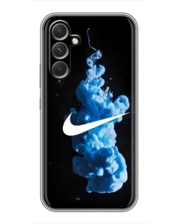 Чохол для TECNO Camon 50 з картинкою «Nike та синій дим»