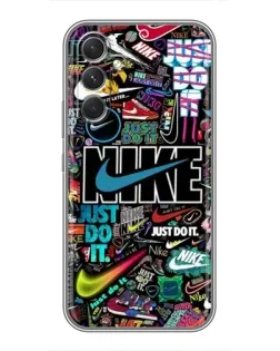 Чохол для TECNO Camon 50 з картинкою «Яскравий колаж Nike»
