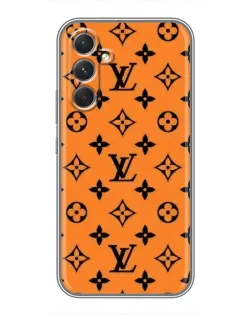 Чехол для TECNO Camon 50 с картинкой «Оранжевый стиль LV» Чехол для TECNO Camon 50 с картинкой «Оранжевый стиль LV»