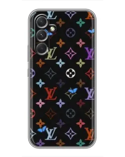Чохол для TECNO Camon 50 з картинкою «Кольорова монограма LV»