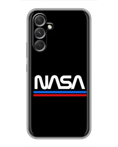 Чохол для TECNO Camon 50 з картинкою «NASA — класика Red Blue» Чохол для TECNO Camon 50 з картинкою «NASA — класика Red Blue»