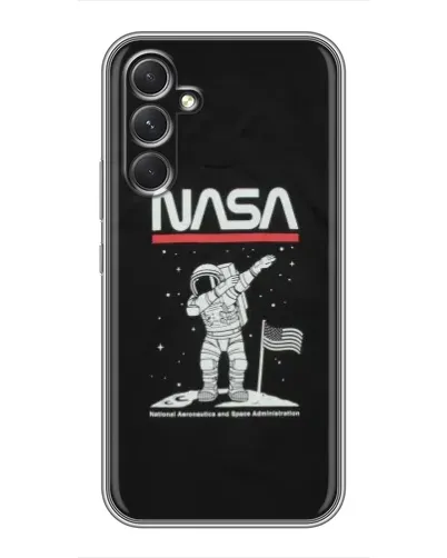 Чохол для TECNO Camon 50 з картинкою «NASA — крокуємо по Місяцю» Чохол для TECNO Camon 50 з картинкою «NASA — крокуємо по Місяцю»