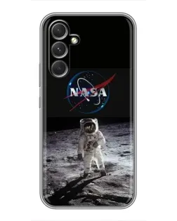Чохол для TECNO Camon 50 з картинкою «Астронавт на Місяці»