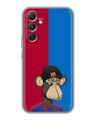 Чохол для TECNO Camon 50 з картинкою «Bored Ape — фанат Барси» Чохол для TECNO Camon 50 з картинкою «Bored Ape — фанат Барси»
