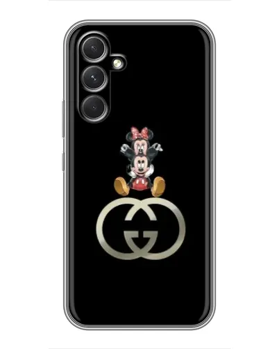 Чохол для TECNO Camon 50 з картинкою «Мінні Маус на лого»