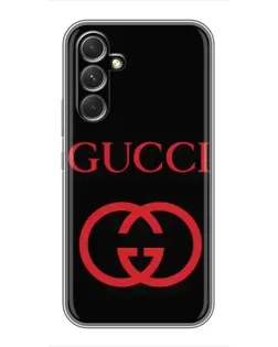 Чохол для TECNO Camon 50 з картинкою «Gucci — червоний логотип»