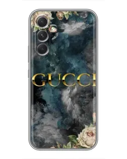 Чохол для TECNO Camon 50 з картинкою «Абстрактні квіти Gucci»