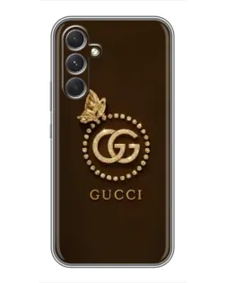 Чохол для TECNO Camon 50 з картинкою «Gucci — золотий метелик»