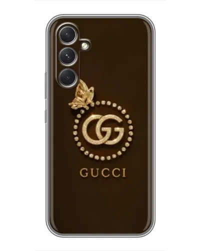 Чохол для TECNO Camon 50 з картинкою «Gucci — золотий метелик»