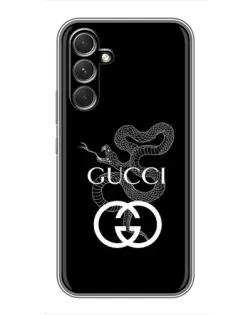 Чохол для TECNO Camon 50 з картинкою «Gucci — срібна змія»