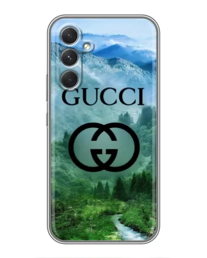Чохол для TECNO Camon 50 з картинкою «Gucci — гірський пейзаж»