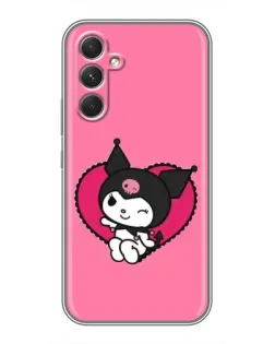 Чохол для TECNO Camon 50 з картинкою «Kuromi — любов у серці»