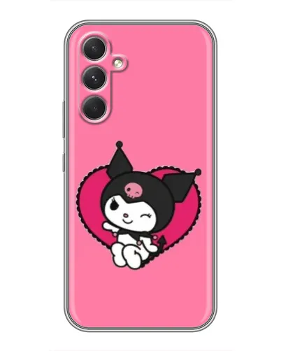 Чохол для TECNO Camon 50 з картинкою «Kuromi — любов у серці»
