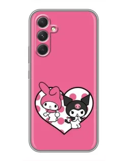 Чохол для TECNO Camon 50 з картинкою «Kuromi та My Melody»