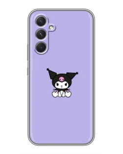 Чохол для TECNO Camon 50 з картинкою «Kuromi — фіолетовий мінімалізм»