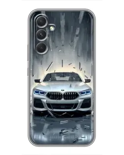 Чохол для TECNO Camon 50 з картинкою «BMW у світлі фар»