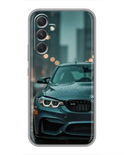 Чохол для TECNO Camon 50 з картинкою «BMW у вогнях міста» Чохол для TECNO Camon 50 з картинкою «BMW у вогнях міста»
