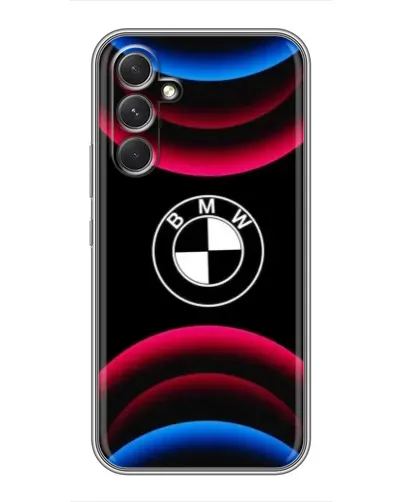 Чохол для TECNO Camon 50 з картинкою «Логотип BMW та неонові дуги» Чохол для TECNO Camon 50 з картинкою «Логотип BMW та неонові дуги»