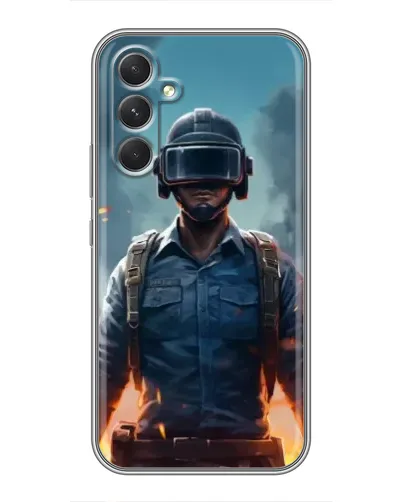 Чохол для TECNO Camon 50 з картинкою «PUBG — реалістичний герой» Чохол для TECNO Camon 50 з картинкою «PUBG — реалістичний герой»