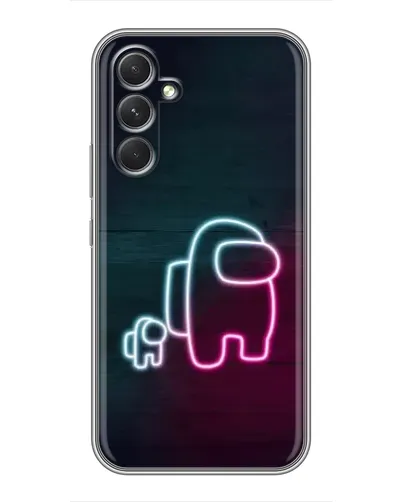 Чохол для TECNO Camon 50 з картинкою «Among Us неон-арт» Чохол для TECNO Camon 50 з картинкою «Among Us неон-арт»