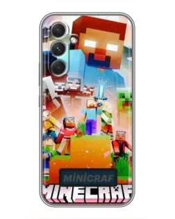 Чохол для TECNO Camon 50 з картинкою «Minecraft герої гри» Чохол для TECNO Camon 50 з картинкою «Minecraft герої гри»