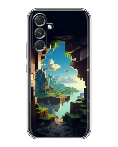 Чохол для TECNO Camon 50 з картинкою «Вид з печери»
