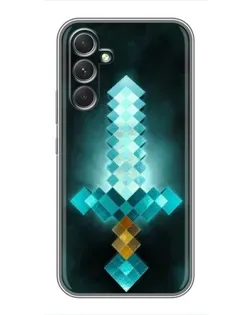 Чохол для TECNO Camon 50 з картинкою «Алмазний меч неон»