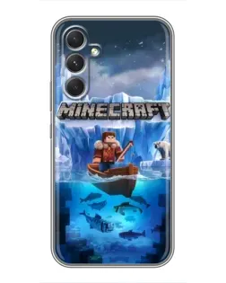 Чохол для TECNO Camon 50 з картинкою «Minecraft льодянийсвіт»