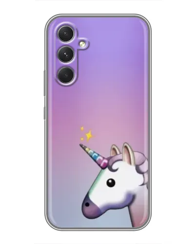 Чехол для TECNO Camon 50 с картинкой «Единорог градиент» Чехол для TECNO Camon 50 с картинкой «Единорог градиент»