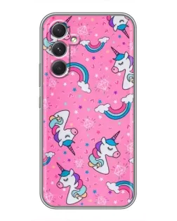 Чехол для TECNO Camon 50 с картинкой «Unicorn паттерн розовый» Чехол для TECNO Camon 50 с картинкой «Unicorn паттерн розовый»