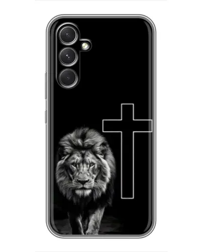Чохол для TECNO Camon 50 з картинкою «Лев та Хрест» Чохол для TECNO Camon 50 з картинкою «Лев та Хрест»