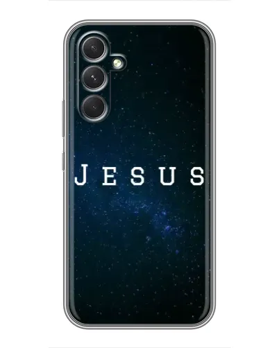 Чохол для TECNO Camon 50 з картинкою «Зоряне небо Jesus» Чохол для TECNO Camon 50 з картинкою «Зоряне небо Jesus»