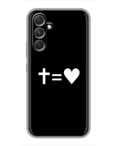 Чохол для TECNO Camon 50 з картинкою «Хрест та Серце» Чохол для TECNO Camon 50 з картинкою «Хрест та Серце»