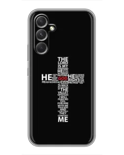Чехол для TECNO Camon 50 с картинкой «Текстовый крест»