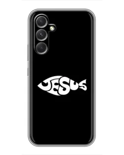 Чехол для TECNO Camon 50 с картинкой «Рыба Jesus»