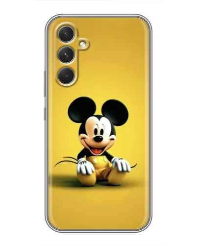 Чехол для TECNO Camon 50 с картинкой «Микки на желтом» Чехол для TECNO Camon 50 с картинкой «Микки на желтом»