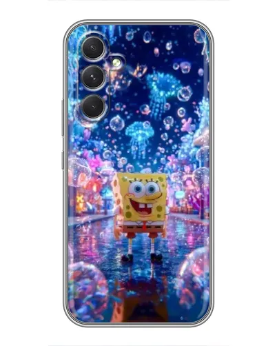 Чехол для TECNO Camon 50 с картинкой «Неоновый океан»
