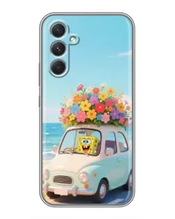 Чехол для TECNO Camon 50 с картинкой «Автомобильное путешествие»