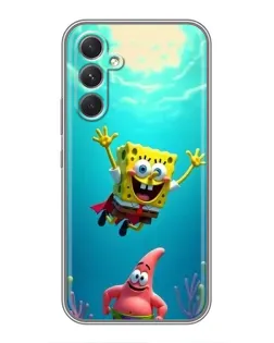 Чехол для TECNO Camon 50 с картинкой «Спанч Боб под водой» Чехол для TECNO Camon 50 с картинкой «Спанч Боб под водой»
