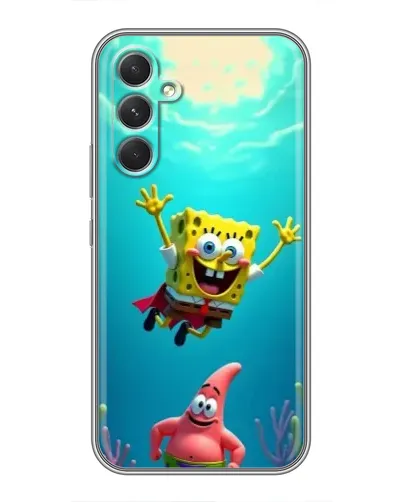 Чехол для TECNO Camon 50 с картинкой «Спанч Боб под водой» Чехол для TECNO Camon 50 с картинкой «Спанч Боб под водой»