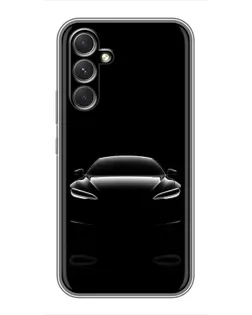 Чохол для TECNO Camon 50 з картинкою «Силует Tesla Night»
